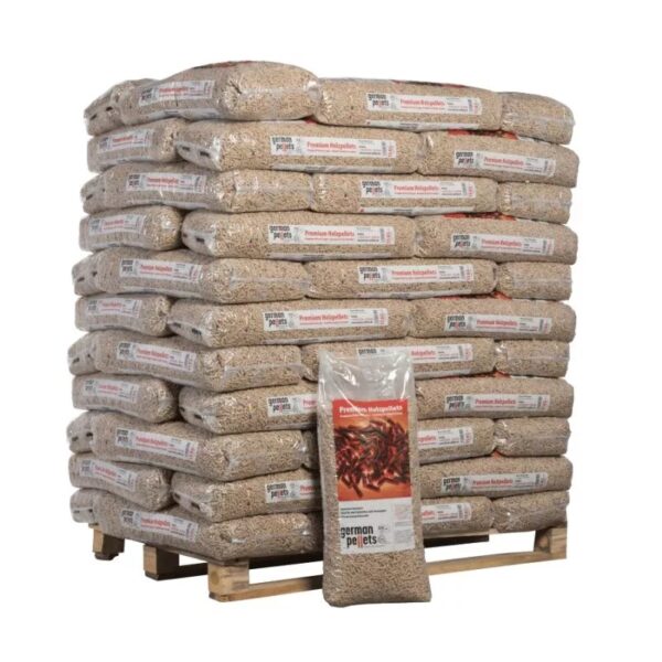 Pellet German Pellets – Palette de 66 sacs de 15 kg